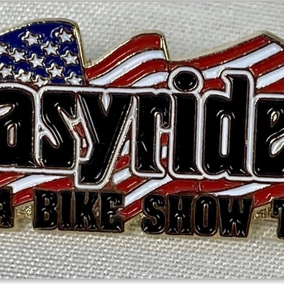 EASYRIDER  Pins  "BIKE SHOW" RIDE HARLEY BIKER VEST HAT PINS 2013 -2016 … - Picture 8 of 12